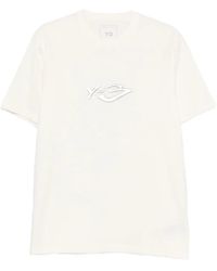 Y-3 - Logo-Print T-Shirt - Lyst