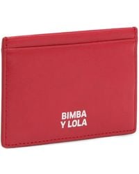 Bimba Y Lola - Leather Card Holder - Lyst