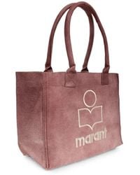 Isabel Marant - Small Yenky Logo-Embroidered Tote Bag - Lyst