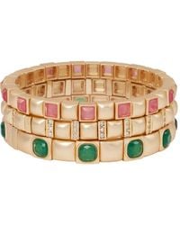 Roxanne Assoulin - Perlenarmband Mit Schmucksteinen - Lyst