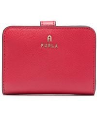 Furla - Small Camelia Compact Leather Wallet - Lyst