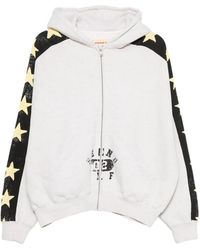 Secnd Slf - Star-Print Zip-Up Hoodie - Lyst