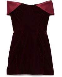 Mugler - ベルベット ミニドレス - Lyst