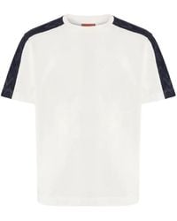 Missoni - Zigzag-Panel T-Shirt - Lyst