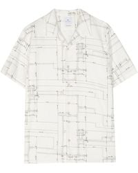 PS by Paul Smith - Graphic-print Organic Cotton Shirt - Lyst