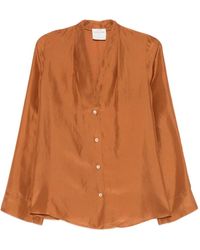 forte_forte - Silk Shirt - Lyst