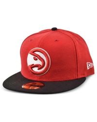 KTZ - X Nba Atlanta Hawks 59Fifty Cap - Lyst