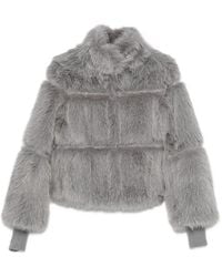 Patrizia Pepe - Faux Fur Jacket - Lyst