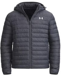 Under Armour - Hooded Puffer Jacket - Lyst