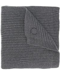 DSquared² - Ribbed Maple Logo Scarf - Lyst