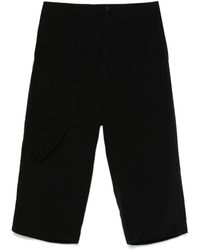Yohji Yamamoto - Pantalones estilo capri - Lyst