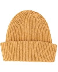 Fedeli - Gorro De Cachemira En Canalé - Lyst