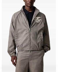 Filling Pieces - Embroidered-Logo Jacket - Lyst
