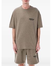 Fear Of God - Essentials Logo-Print Oversized T-Shirt - Lyst