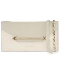 Strathberry - Bar-Detail Chain Wallet - Lyst