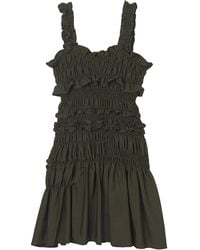 Cecilie Bahnsen - Abito Con Ruches - Lyst