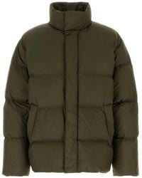 Saint Laurent - High-Neck Puffer Coat - Lyst