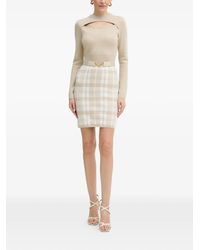 Guess - Vestido Corto A Cuadros - Lyst
