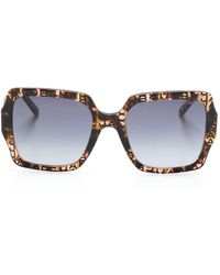 Marc Jacobs - J Marc-logo Oversize-frame Sunglasses - Lyst