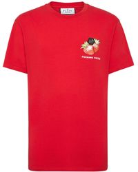 Philipp Plein - Tutti Frutti T-Shirt aus Jersey - Lyst