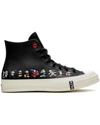 Converse Sneakers alte x Disney x Kith Chuck 70 - Nero