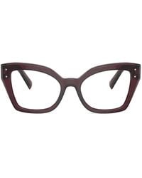 Dolce & Gabbana - Brille Mit Cat-Eye-Gestell - Lyst