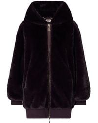 Liu Jo - Oversized Teddy Jacket - Lyst