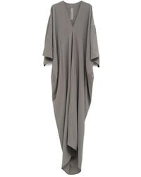 Rick Owens - V-Neck Maxi Dress - Lyst