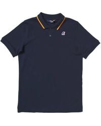 K-Way - Jud Tipped-Collar Polo Shirt - Lyst