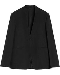 Jil Sander - No-Lapel Blazer - Lyst
