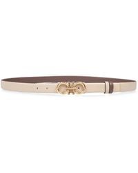 Ferragamo - Gancini Reversible Leather Belt - Lyst