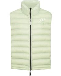 Philipp Plein - High-Neck Sleeveless Gilet - Lyst
