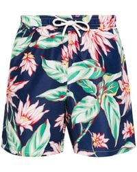 Polo Ralph Lauren - Traveler Floral-print Swim Shorts - Lyst