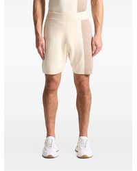 Manière De Voir - Colour Block Knit Shorts - Lyst