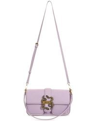 Just Cavalli - Snake-Detail Shoulder Bag - Lyst
