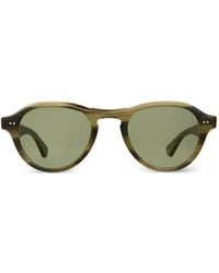 Garrett Leight - Mcnally Round-Frame Sunglasses - Lyst