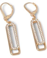 DKNY - Ohrringe Mit Kristallen - Lyst