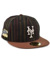 KTZ - 59Fifty New York Mets Herringbone Fitted Cap - Lyst