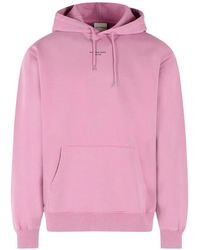 Drole de Monsieur - Logo-Print Cotton Hoodie - Lyst