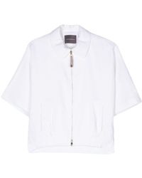 Lorena Antoniazzi - T-Shirt-Jacke mit Reißverschluss - Lyst