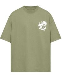 AllSaints - Orlando Logo-Print Cotton T-Shirt - Lyst