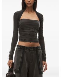 Alexander Wang - Gerafftes Oberteil - Lyst