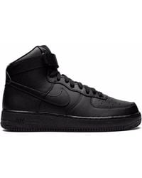 Nike - Air Force 1 High '07 "Triple" Sneakers - Lyst