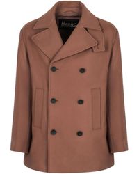 Herno - Peacoat - Lyst