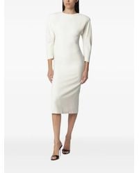 ANDAMANE - Amanda Midikleid Mit Runder Schulter - Lyst