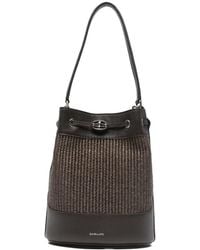 Zanellato - Small Monda' Woven-Panel Bucket Bag - Lyst