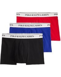 Polo Ralph Lauren - Set de tres bóxeres con logo - Lyst
