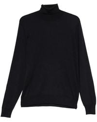 Dell'Oglio - Turtleneck Long-Sleeve Sweater - Lyst