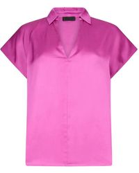 Liu Jo - Satin Blouse - Lyst