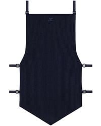 Courreges - Canotta Con Dettaglio Lingerie - Lyst